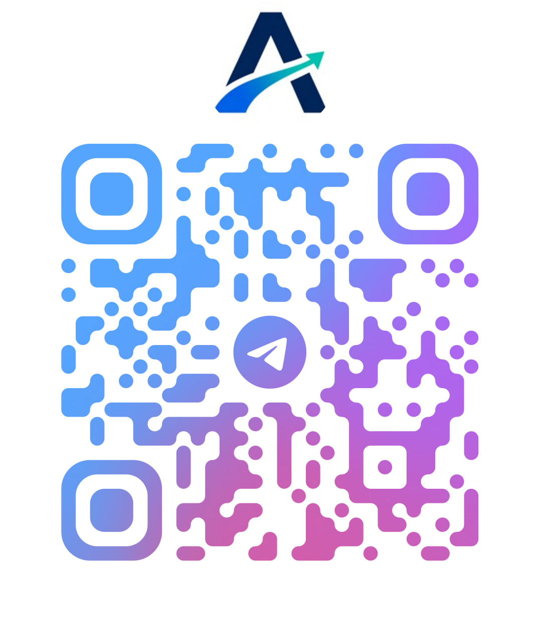 QR code for the AI Adoption Telegram group